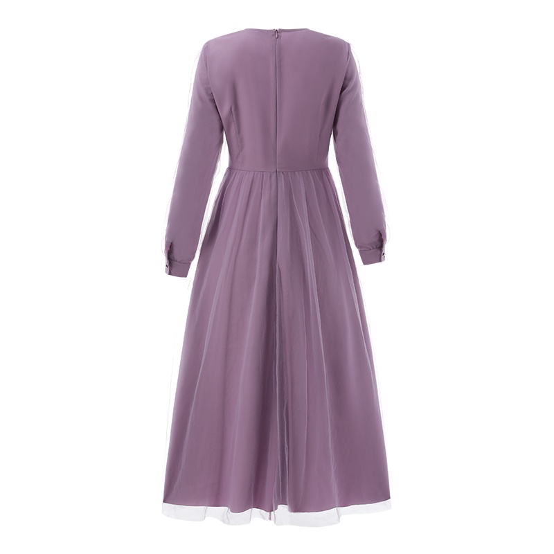 Đầm dài Zanzea tay phối nút thời trang dành cho nữ