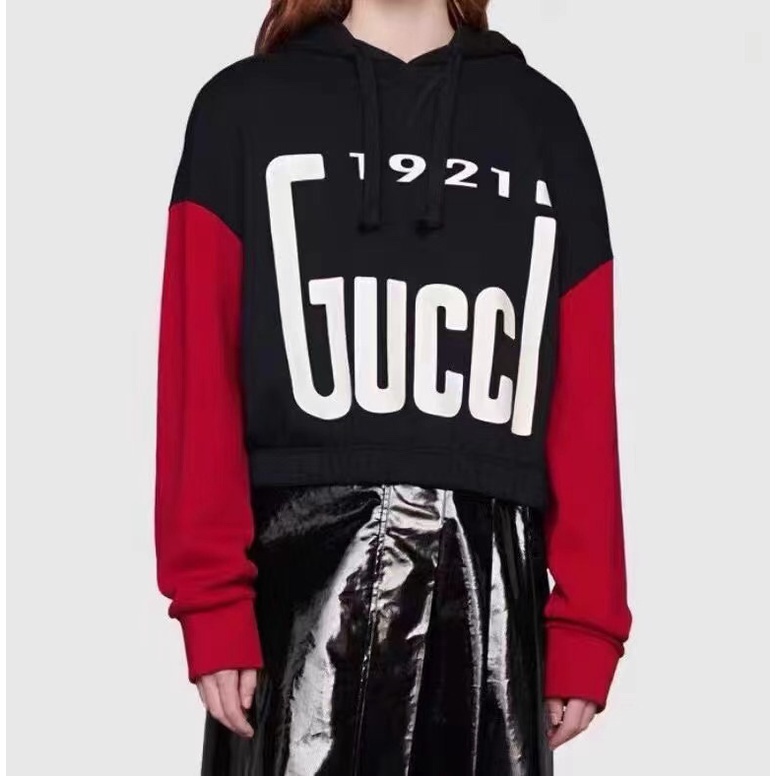 Áo hoodie nữ thời trang cao cấp Gucci GG GC phong cách trẻ trung, cá tính