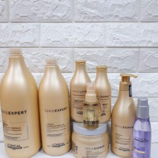 Hấp dầu phục hồi tóc hư tổn L'oreal Absolute Repair Lipidium - 500ml