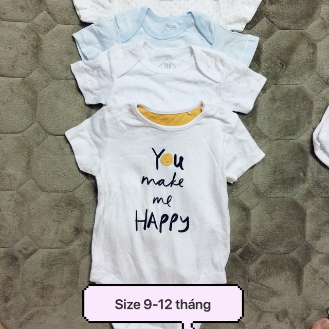 combo 6 bộ/96k body bé trai,gái chất cotton mềm mịn,thoáng mồ hôi