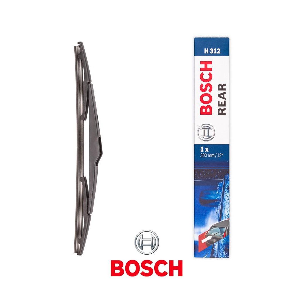 Thanh gạt mưa sau Bosch H312 12 inch - 300mm cho Hyundai IX35, I30, Santafe, Tucson, Elantra, Kia Picanto, Sportage, ...