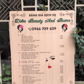 Bảng gỗ 35x45