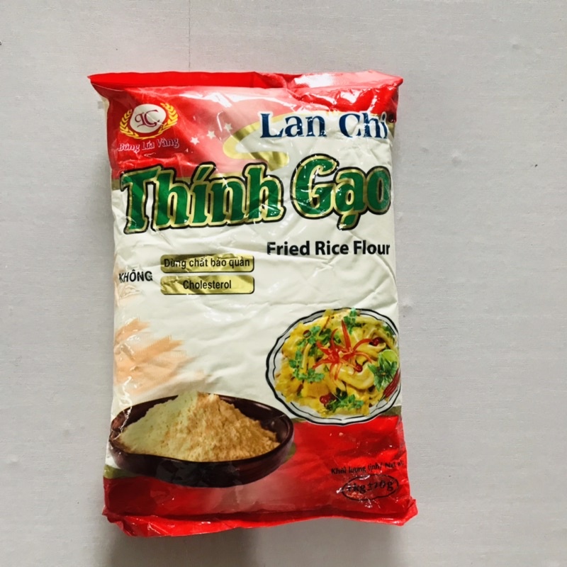 Thính gạo rang làm nem tai thơm, ngon chuẩn vị, thính thơm ngon 1kg