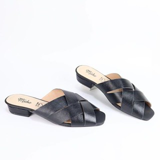 Dép đan dây da thật - 1042