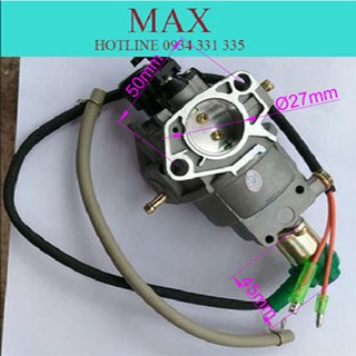 Chế hòa khí máy phát điện 5 kva