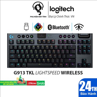 Bàn phím logitech g913 tkl lightspeed wireless rgb - hàng chính hãng