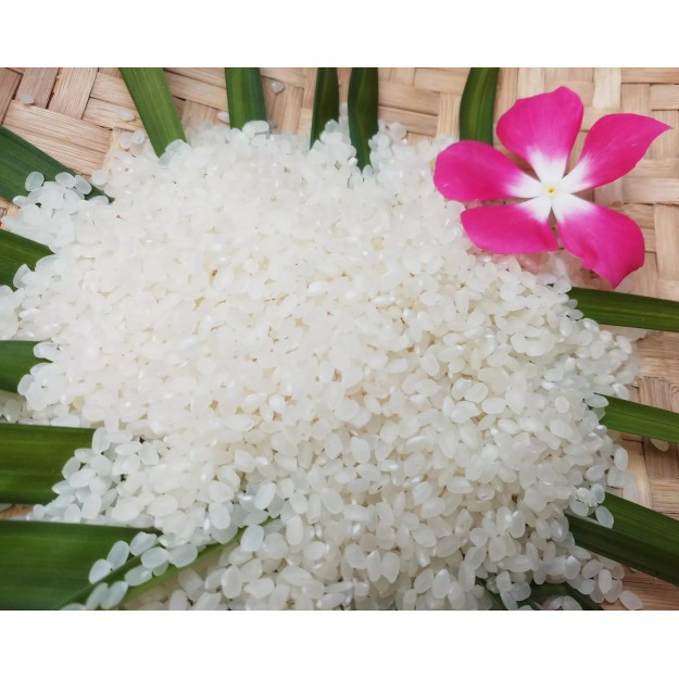 Gạo Nhật Japonica - túi ép chân ko 2kg - hạt tròn dẻo mềm thơm cơm