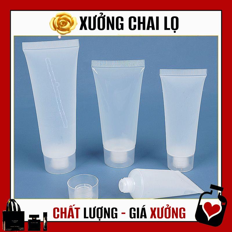 Tuýp Chiết Mỹ Phẩm ❤ TOP GIÁ RẺ ❤ Tuýp nhựa 10ml/20ml/30ml/50ml/100ml/150ml/250ml chiết dầu gội, sữa tắm