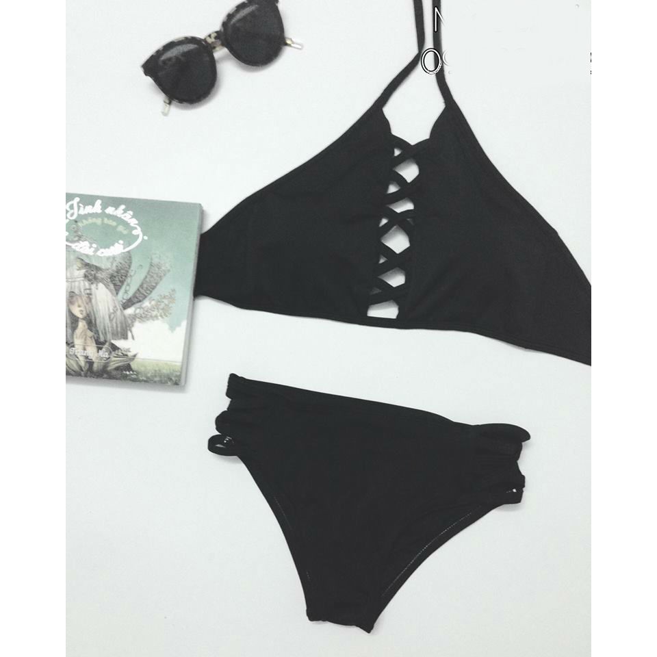 [GIÁ SỐC]Bikini đồ bơi đồ bơi hai mảnh áo yếm quần cạp thấp mặc đi biển sexy( 100% chụp thật) | BigBuy360 - bigbuy360.vn