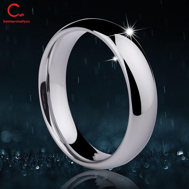 Nhẫn Inox trơn đơn giản cho nam nữ