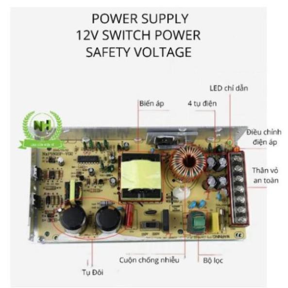 220V- 24V Power Supply ( 1A, 3A, 5A, 10A, 15A, 20A, 30A ) Nguồn tổ ong 24V đủ dòng