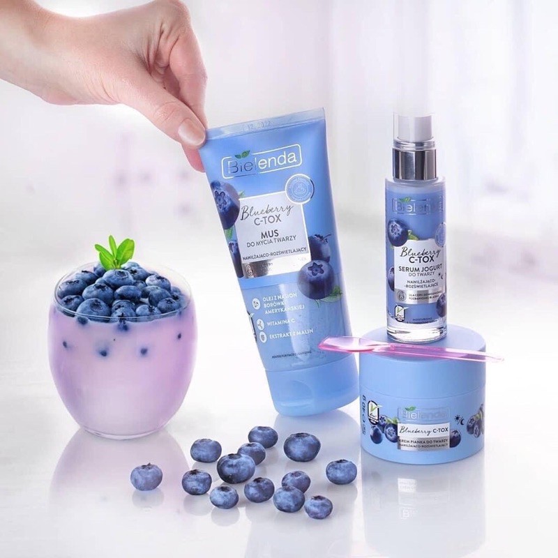 Serum Bielenda Blueberry C-TOX Trắng sáng da, dưỡng ẩm