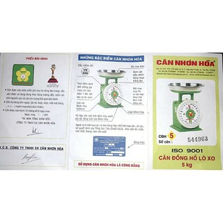 cân nhơn hòa 30kg