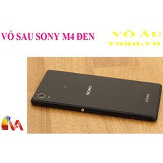 VỎ SAU SONY M4 MÀU ĐEN