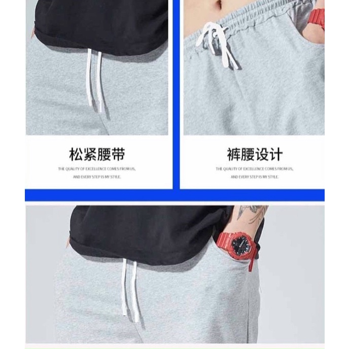 Quần Short da cá Thêu JUNIOR COMPANY unisex