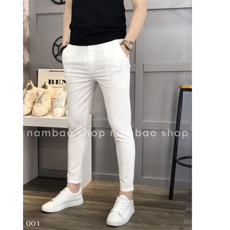 Quần đũi nam cạp chun khoá moi sale sập sàn