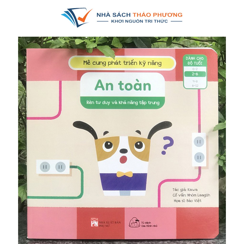 Sách - Mê cung phát triển kỹ năng: An toàn giúp bé rèn tư duy và khả năng tập trung