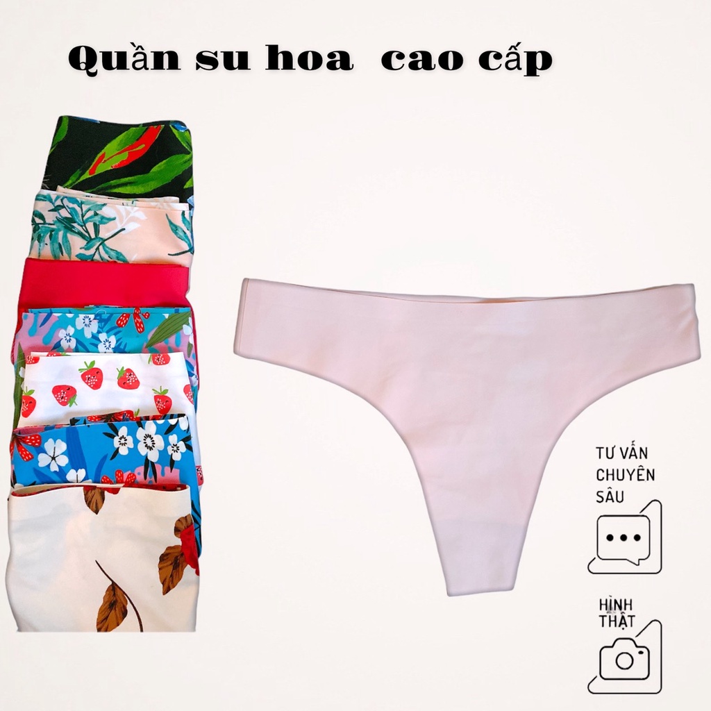 QS013 ♥️ QUẦN LÓT LỌT KHE SIÊU ĐẸP - QUẦN CHÍP SU HOA SEXY - KellyWang