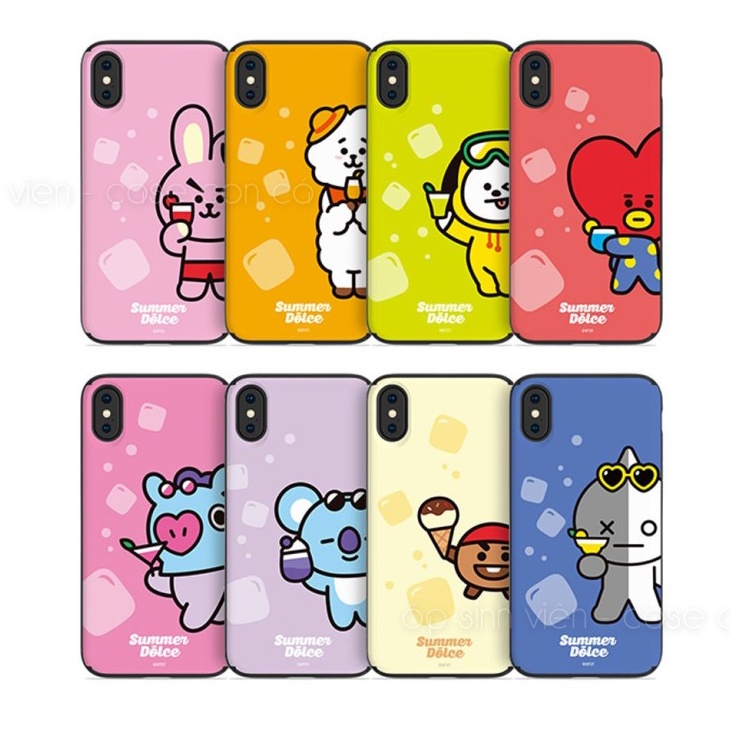 ỐP Kpop BTS BT21 CUTE THEO YÊU CẦU