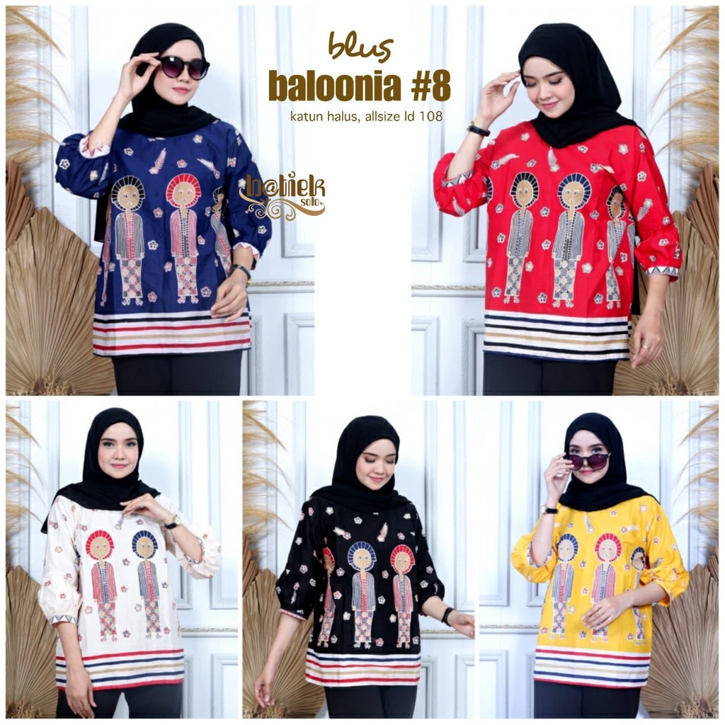 Áo Sơ Mi Bằng Cotton In Nhân Vật Batik Mami 8 Thời Trang Công Sở Cho Nữ