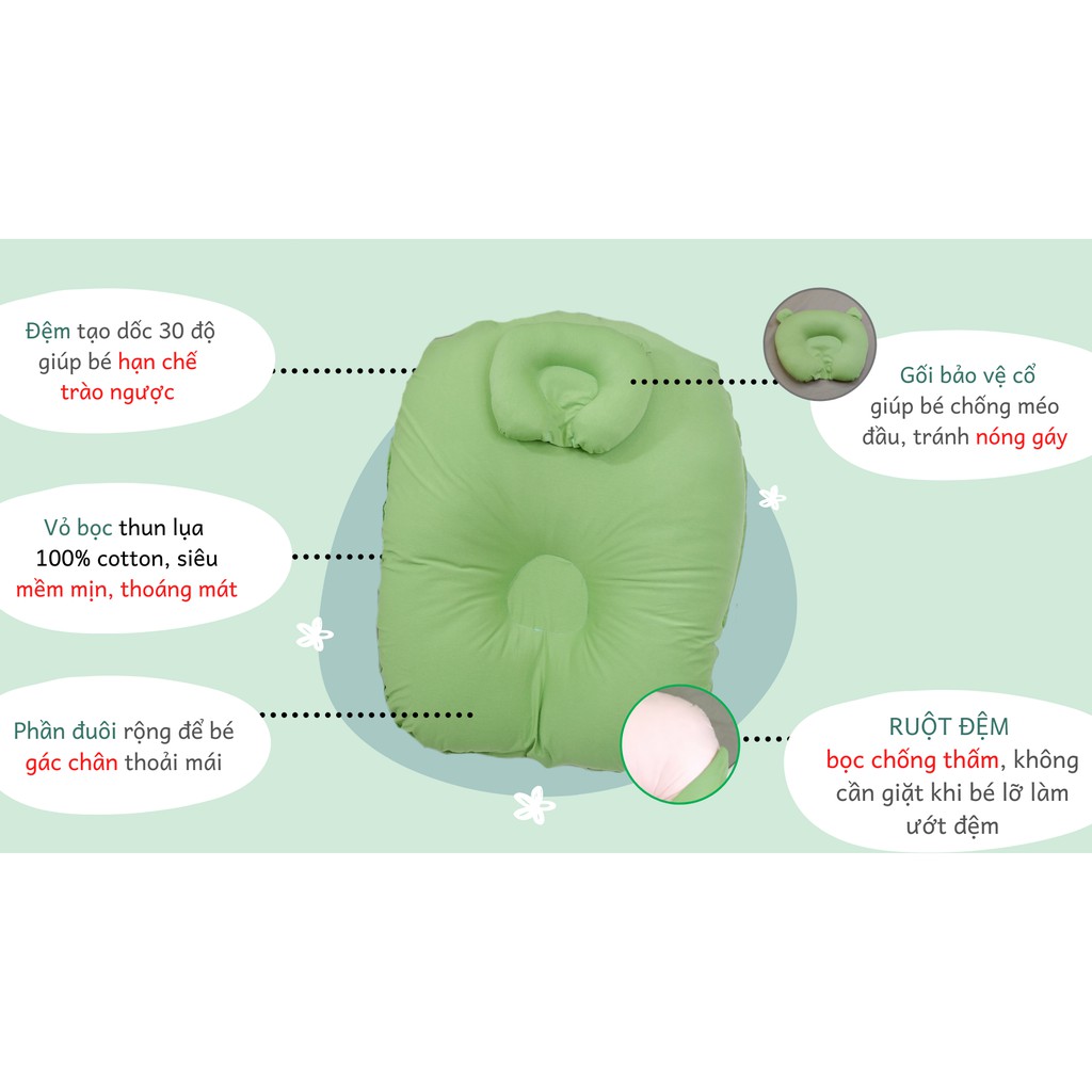 COMBO 3 ĐỆM THÔNG MINH CHO BÉ HAPISO