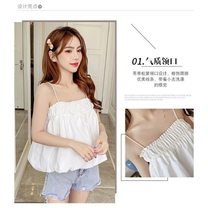 BÁN SỈ ÁO 2S CHUN NGỰC ĐEN TRẮNG CHO NỮ | BigBuy360 - bigbuy360.vn