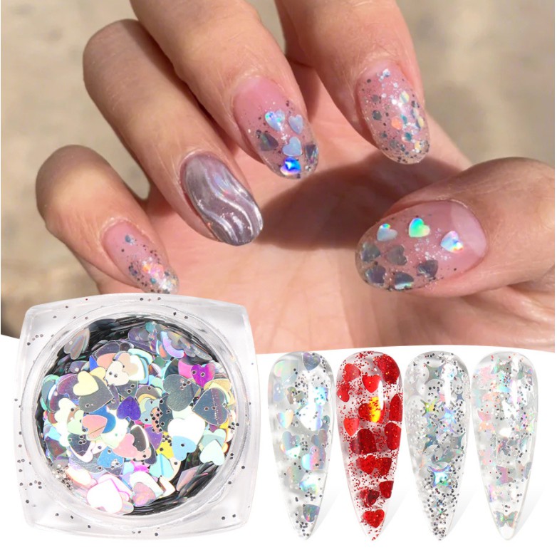 set phụ kiện trang trí nail