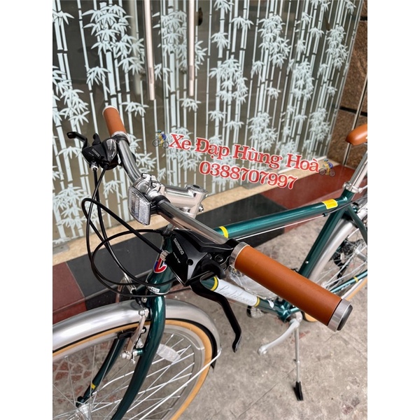 Xe đạp california city 350 full nhôm mẫu mới 2022- gourp shimano 24 tốc độ - ảnh sản phẩm 2