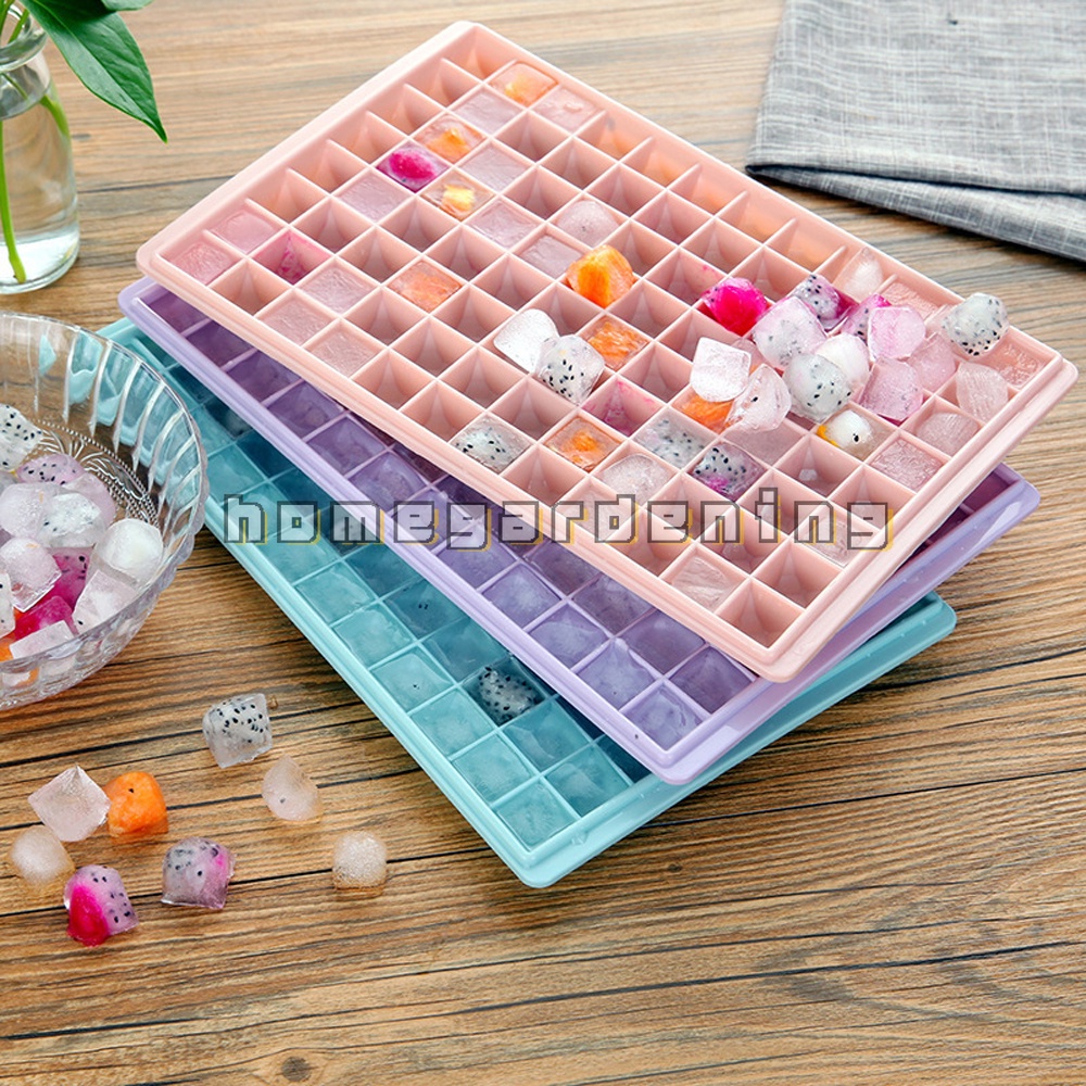 Khuôn Làm Đá Viên Hình Viên Kim Cương 60/96 Ngăn Tiện Dụng