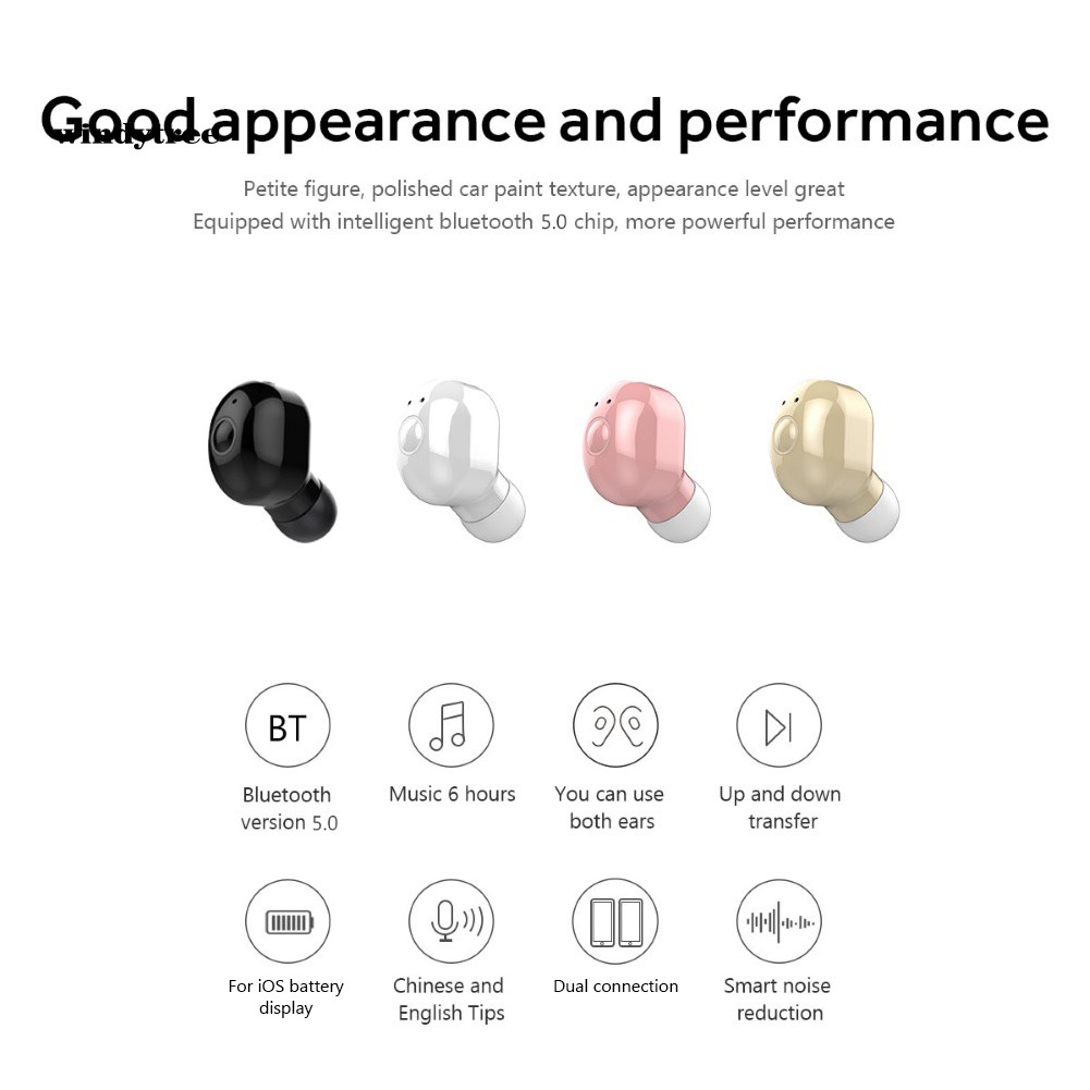 Tai Nghe Nhét Tai Mini M2 Kết Nối Bluetooth Có Micro Tiện Dụng