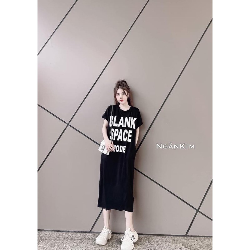 [BigSale] Sỉ Đầm suông - Váy suông BLANK from rộng dài 1m06