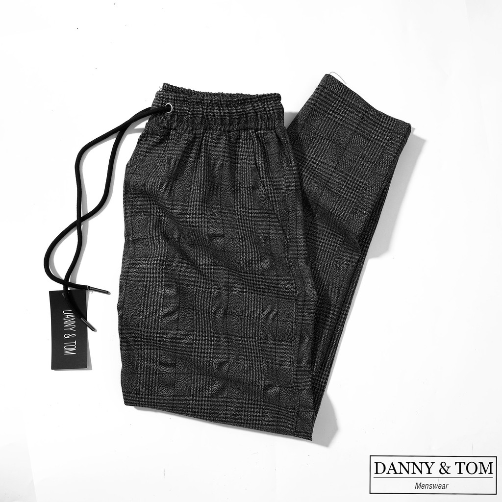 Quần dài Tây Caro phối sọc | Chất Hàn Tây chuẩn Hàn Quốc Form 40-90kg - TS07 | BigBuy360 - bigbuy360.vn