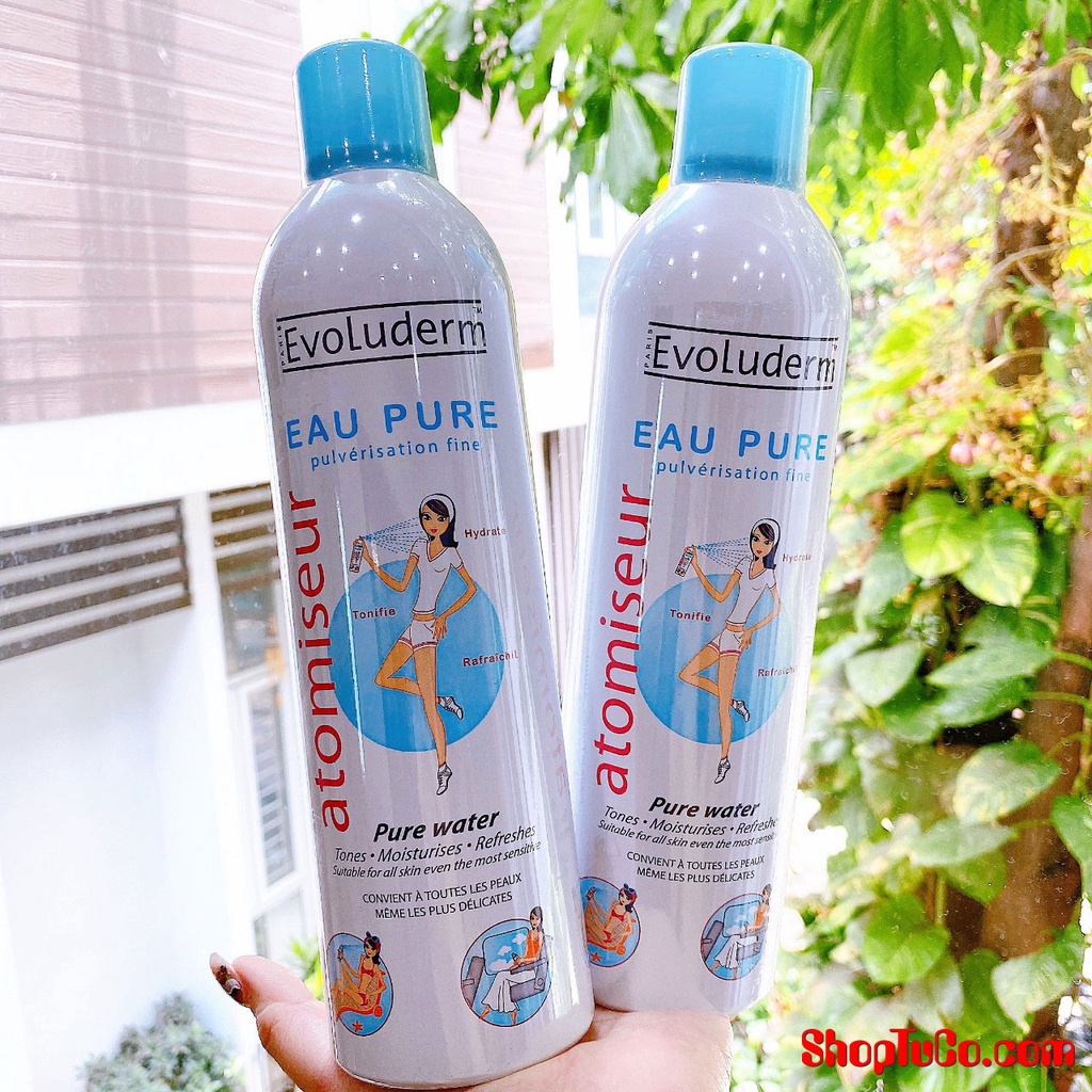 XỊT KHOÁNG EVO - LUDERM PHÁP 150ML, 400ml | BigBuy360 - bigbuy360.vn