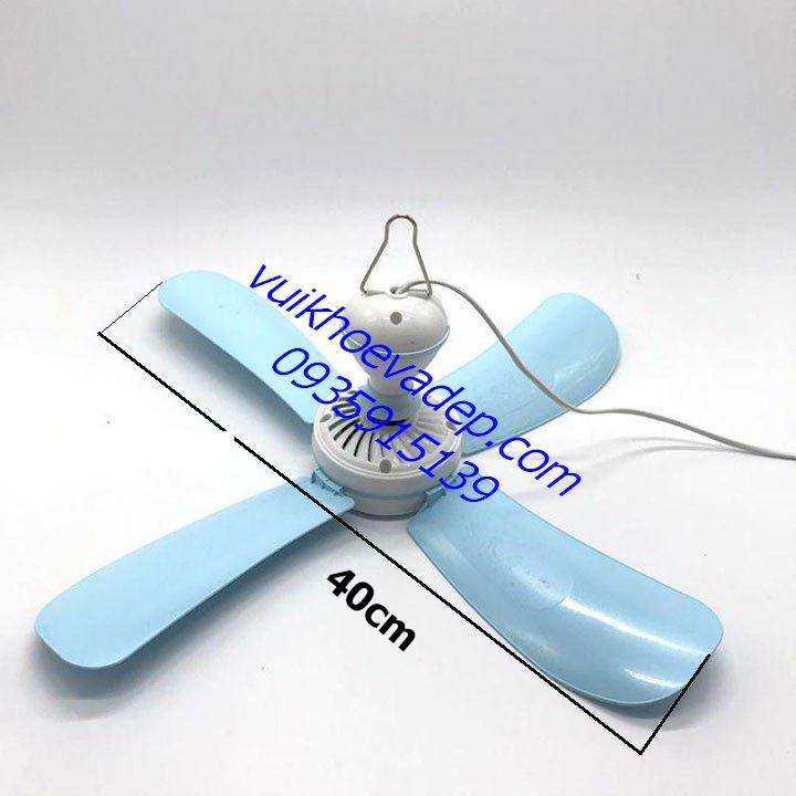 Quạt Trần Mini 4 cánh D=40cm