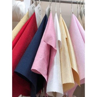 Vải tafta nhũ đủ màu