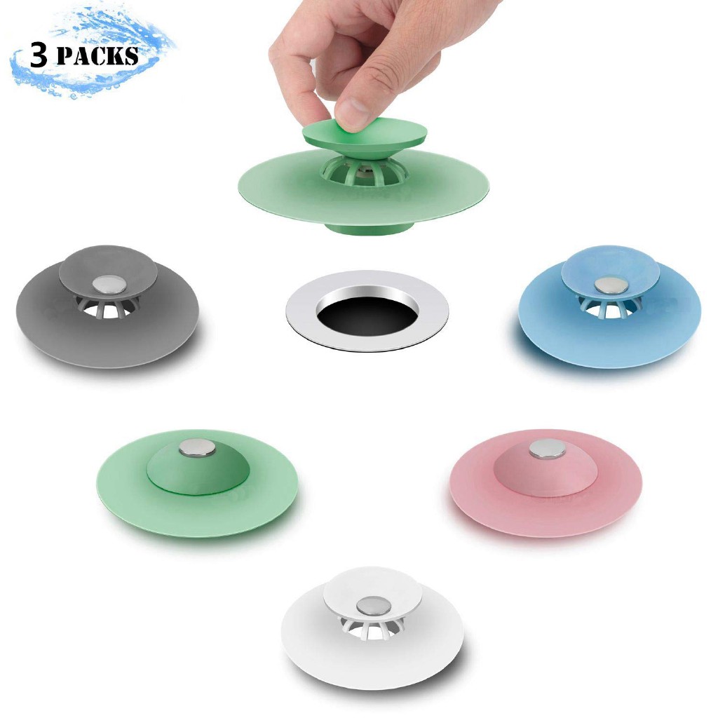 Miếng chặn lỗ rút nước silicone bồn rửa và bồn tắm