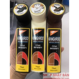 [Chính hãng] Xi đánh giày nước Kangaroo Hàn Quốc