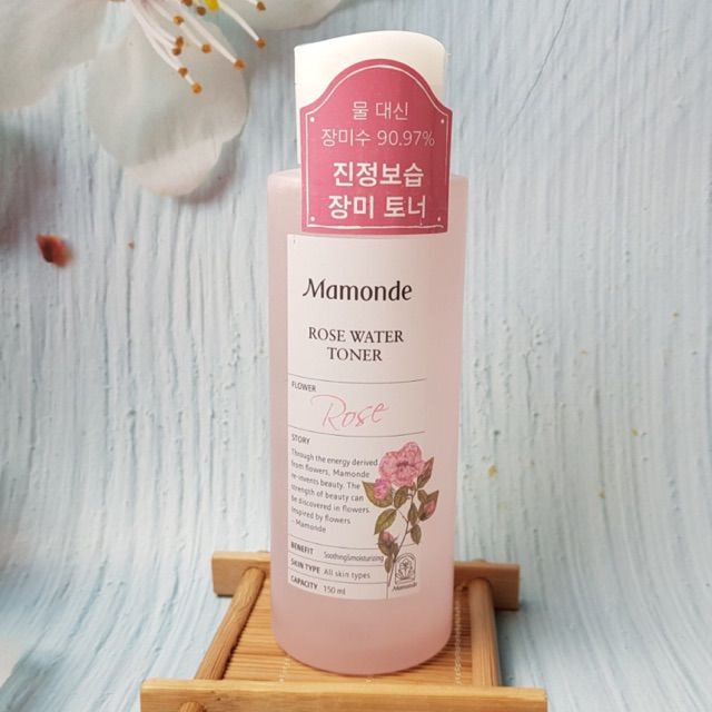 Nước hoa hồng  Toner Mamonde thơm lâu cho da dầu 50ML