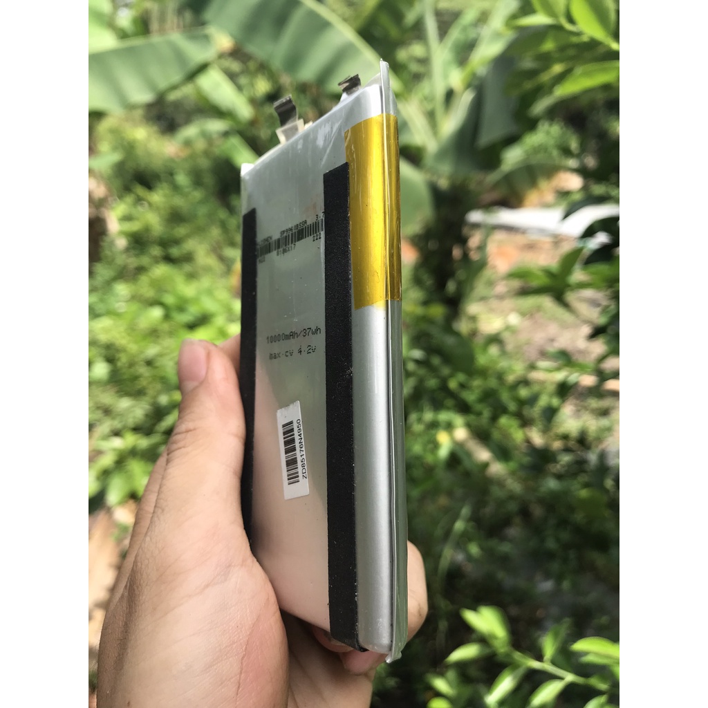 Pin lipo 10000mah 3.7V chính Hãng LISEN hỗ trợ sạc nhanh18w cực mạnh