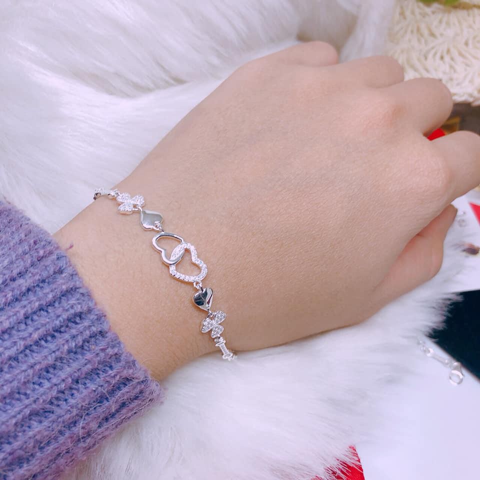 LẮC TAY TIM LỒNG HÀNG CAO CẤP SIÊU ĐẸP