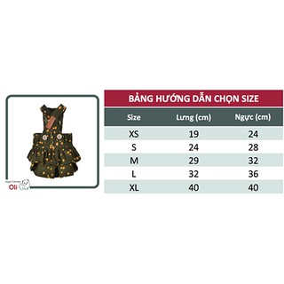 Đầm Yếm Cho Chó Mèo DAM10