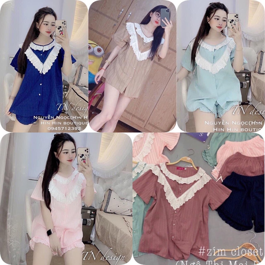 [ Xả Lỗ ] Set Bộ Nữ Đũi ❤️FREESHIP❤️ Set Trang Phục Nữ,Chất Đũi Cao Cấp Mềm Mịn - TT018