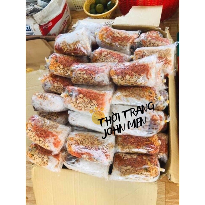 BÁNH TRÁNG TRỘN ĂN LIỀN KHÔ GÀ ĐỦ VỊ KÈM SỐT KÈM QUẤT BTT02 | BigBuy360 - bigbuy360.vn