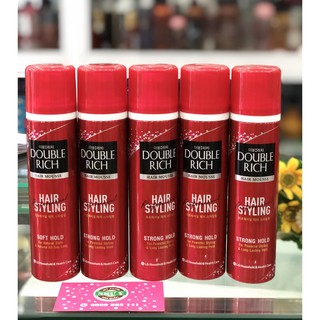 MOUSSE Giữ nếp Double Rich bổ sung dưỡng chất cho tóc (150ml)