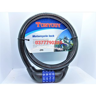 Khóa dây số xe máy tonyouy