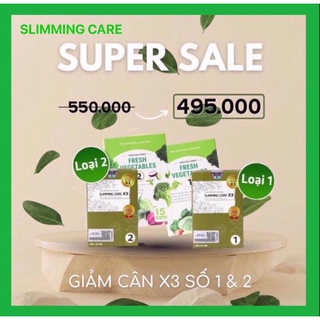 Thảo mộc giảm cân slimming care - x3 kèm detox