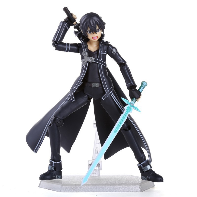 Mô Hình Nhân Vật Hoạt Hình Sword Art Online Kzuto Figma 174