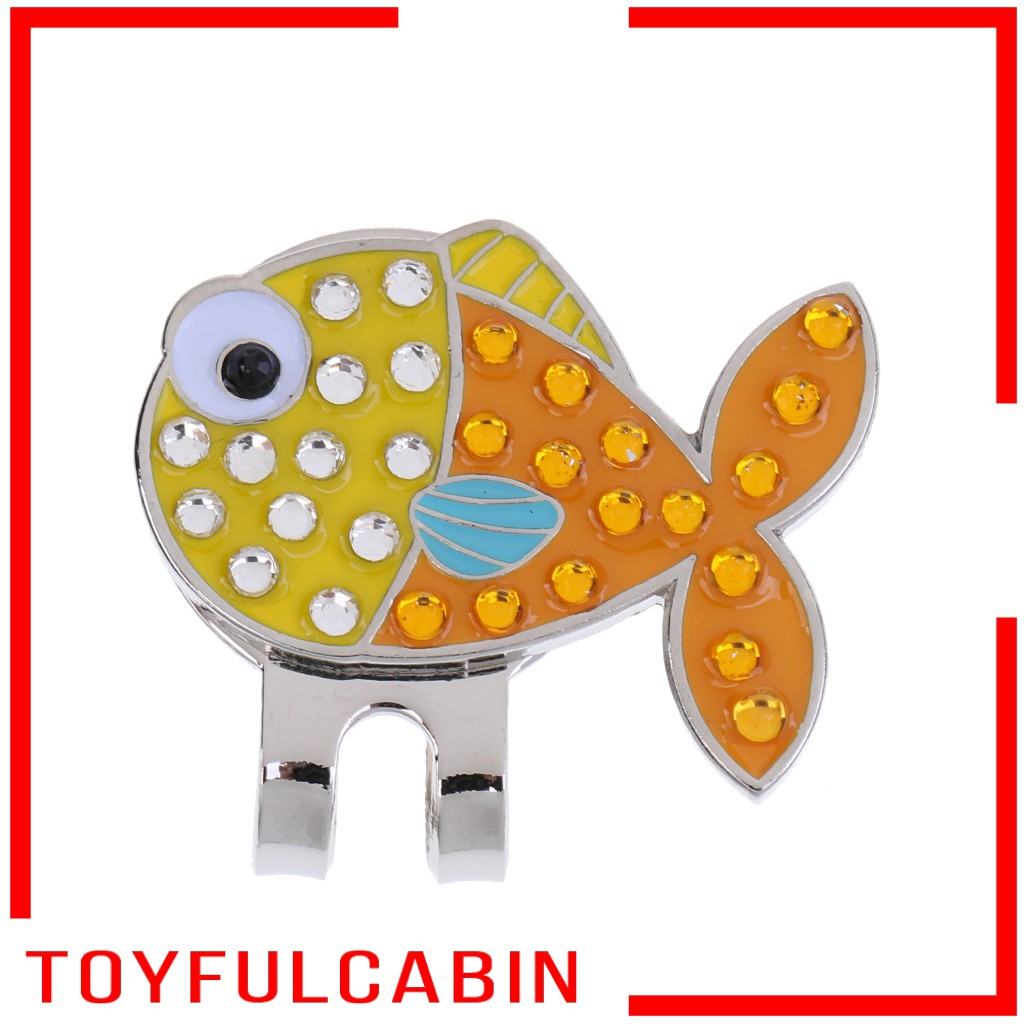 Kẹp Đánh Dấu Vị Trí Bóng Golf Từ Tính Bằng Hợp Kim