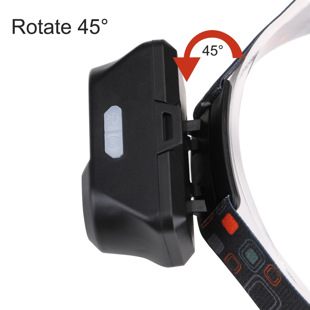 Đèn Pin Đội Đầu Mini Xpe Cob Led 6 Chế Độ Chống Thấm Nước Sạc Cổng Usb