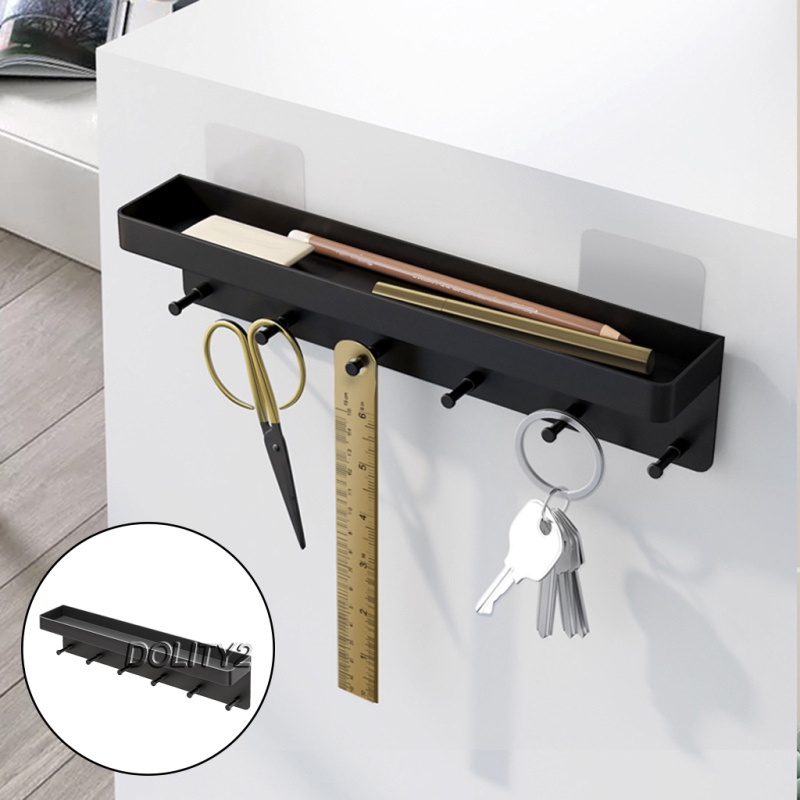 [Dolity2] Giá Đỡ Chìa Khóa Treo Tường Hành Lang Trang Trí Nhà Cửa / Văn Phòng /